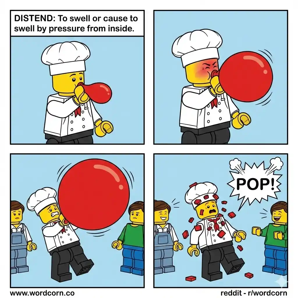 Distend